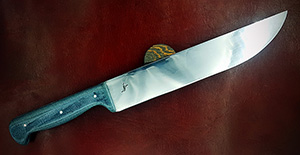 JN Coltello da Cucina-Chef fatto a mano CCW3a